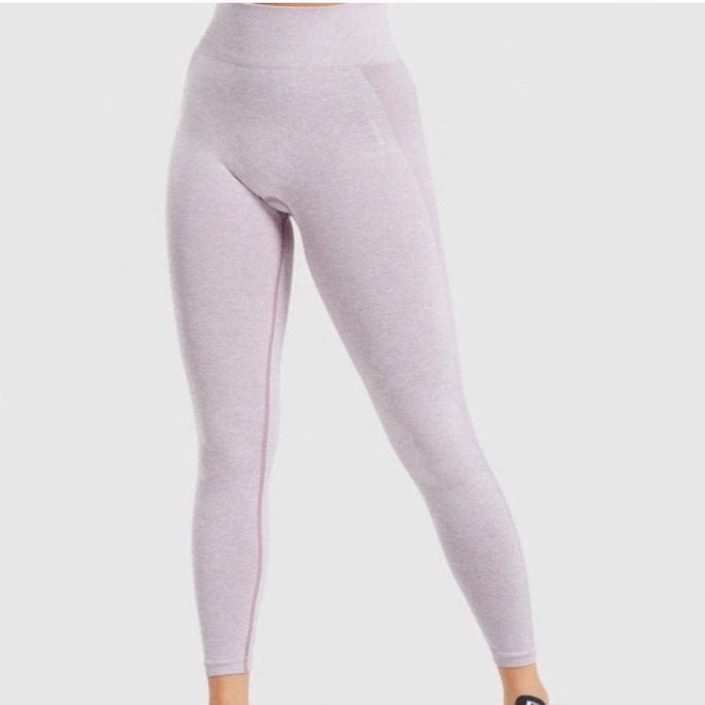 Gymshark Flex High Waisted Lilac Leggings (S)